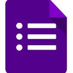 Icon of a page of paper with a list of bullets on it 